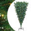 vidaXL Upside-down Artificial Pre-lit Christmas Tree with Ball Set-114839519
