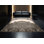 Tapis oriental moelleux et moelleux d'inspiration mondiale Hagia Sophia en gris - reliure grise