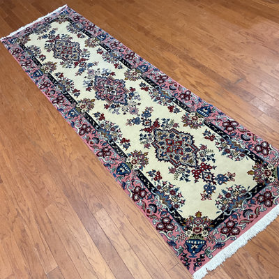  Handmade Tabriz Wool Runner