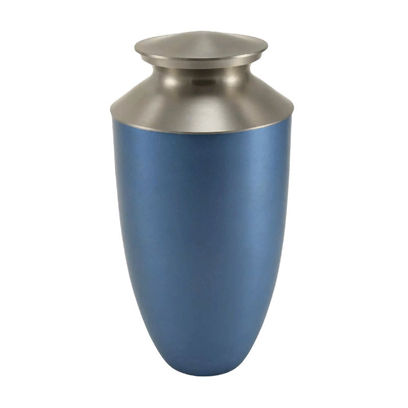 Urne adulte Monterey, Bleu