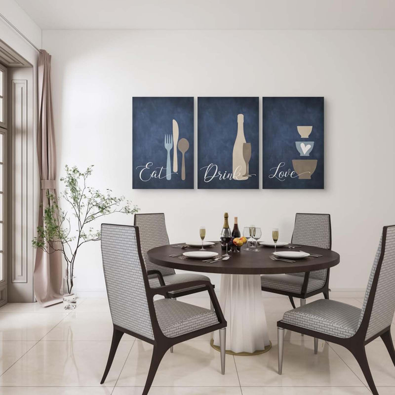 3 Piece Wrapped Canvas Print