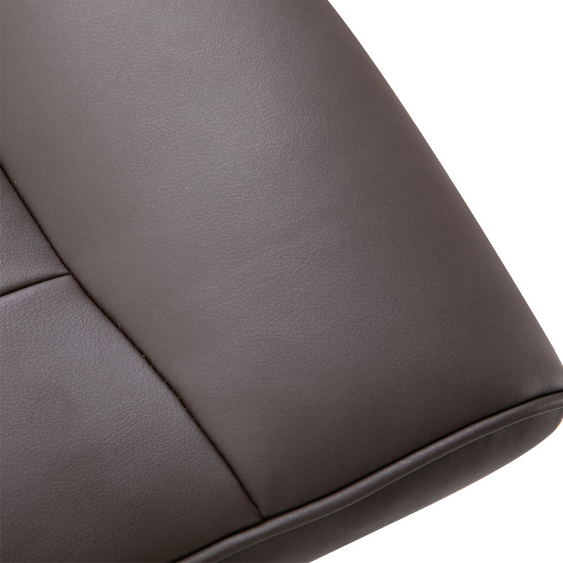 Kahley Faux Leather Manual Recliner with Ottoman
