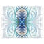 Verre teinté bleu clair/impression sur toile tendue-20865694