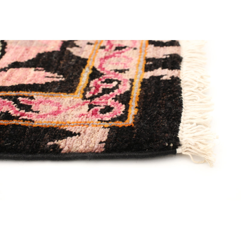 Wool Oriental Indoor Rug, Rectangle 5'10" x 9'