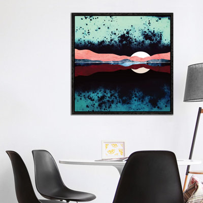 Night Sky Reflection - Print on Canvas