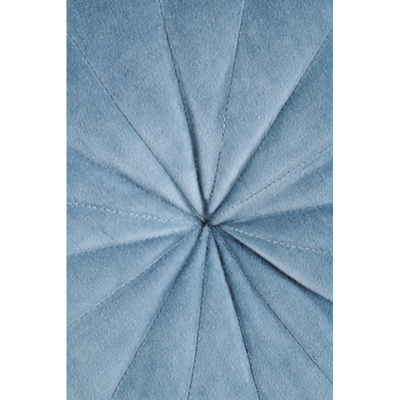 Circular Cushion, Light Blue