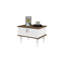 Poole 60cm W Manufactured Wood Bedside Table