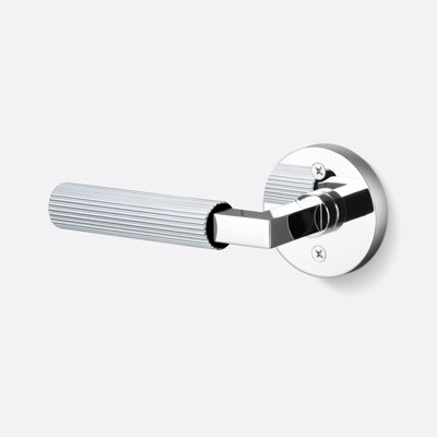 Levanto Round Dummy Rosette, Straight Knurled Grip