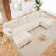 Canapé modulaire en chenille-789978830