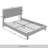 Muehlebach Corduroy Upholstered Unfinished Platform Bed-1068127520-1068127523