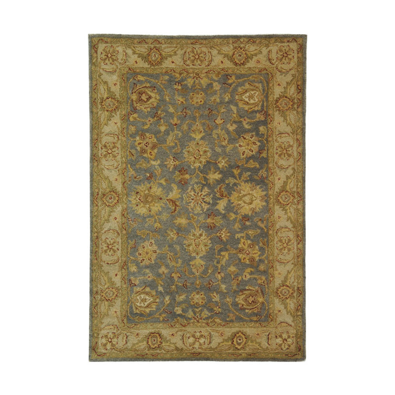 Dunbar Hand Tufted Wool Oriental Rug, Oval 7'6" X 9'6" 