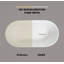 Baignoire de trempage autoportante 65,00 po x 29,52 po