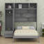 Lit escamotable avec armoire supérieure Murphy-1564877907