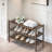 Shoe Rack, A Double-Layer Bamboo Stackable Shelf Storage Organizer For Entrances, Corridors, And Wardrobes-732339101