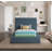 Ishia Upholstered Platform Bed-88302777-88302780
