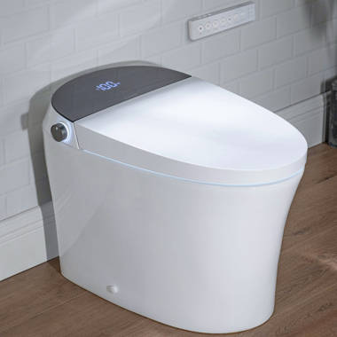 DeerValley Smart Bidet Toilet Quiet-Closed Heated Seat Sensor Auto