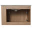 Meuble-lavabo simple 30 po avec plateau en céramique Tayleur-1290647308