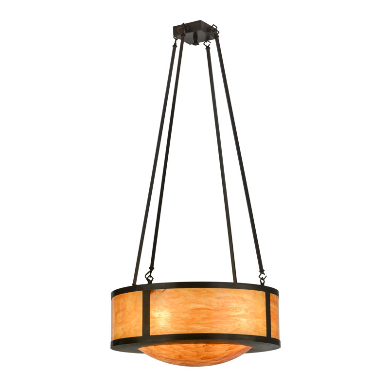 Meyda Tiffany & Stained Glass 4 - Light Chandelier