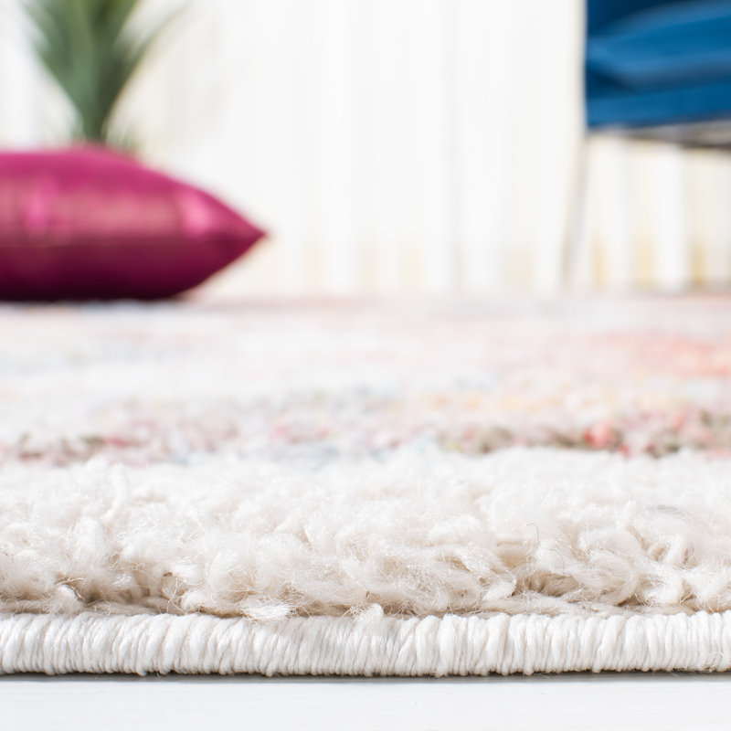 Sudheer Performance Floral Rug, Rectangle 4'5" x 6'5"