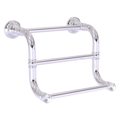 Carolina Crystal 10'' 3 Towel Bar