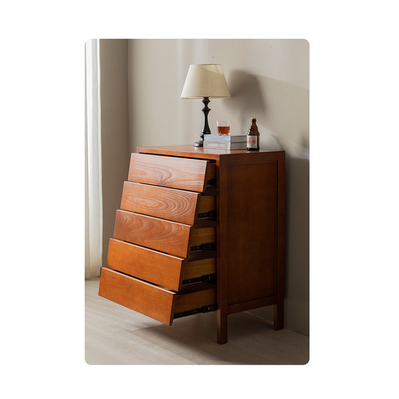 Commode d'appoint nordique de style rétro