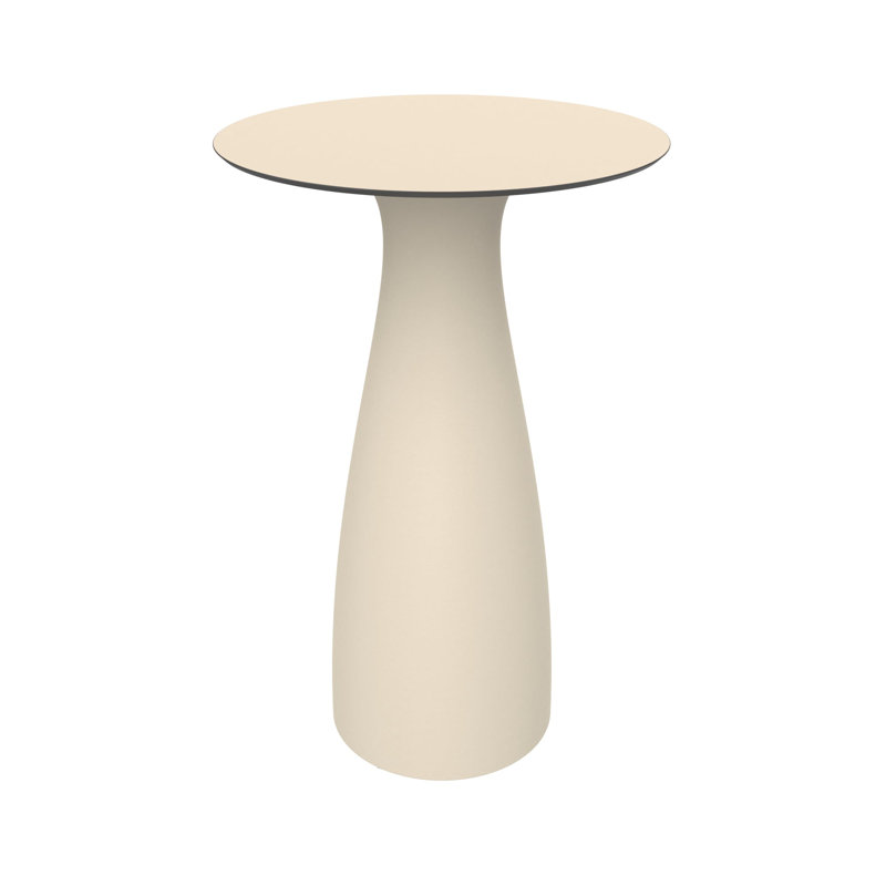 Baobab Round Bar Table, Ivory