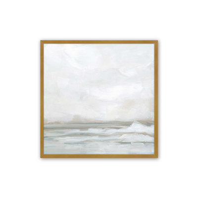 Winter Seascape Serenity I Canvas Print