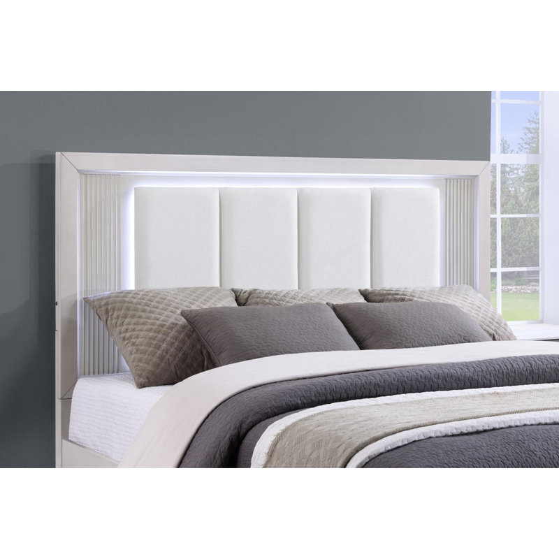 Beige Led King Bed, King