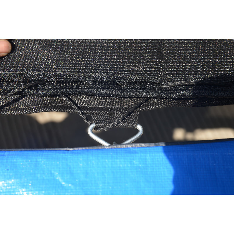Trampoline de cour arrière de 168 po avec enceinte sécuritaire (exclusivité Wayfair)
