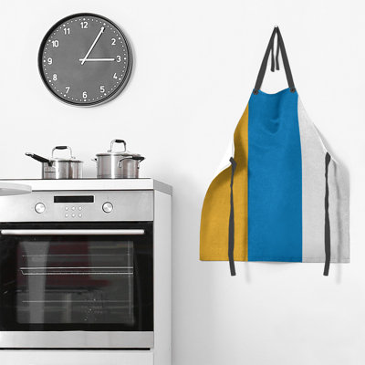 No Pattern Bib Apron