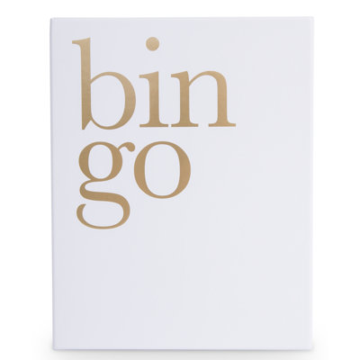 West Emory 4 Player Paper Bingo