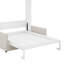 Grand lit escamotable avec coussin-413936241