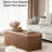 43 Inches Folding Storage Ottoman Bench-1955031017