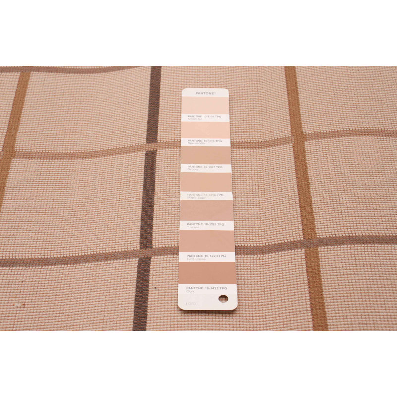 Kazal Cotton Gingham Indoor Rug