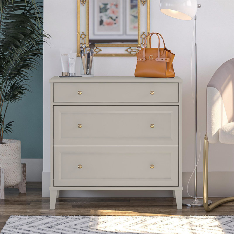 Commode 2 tiroirs avec bureau coulissant Monticello