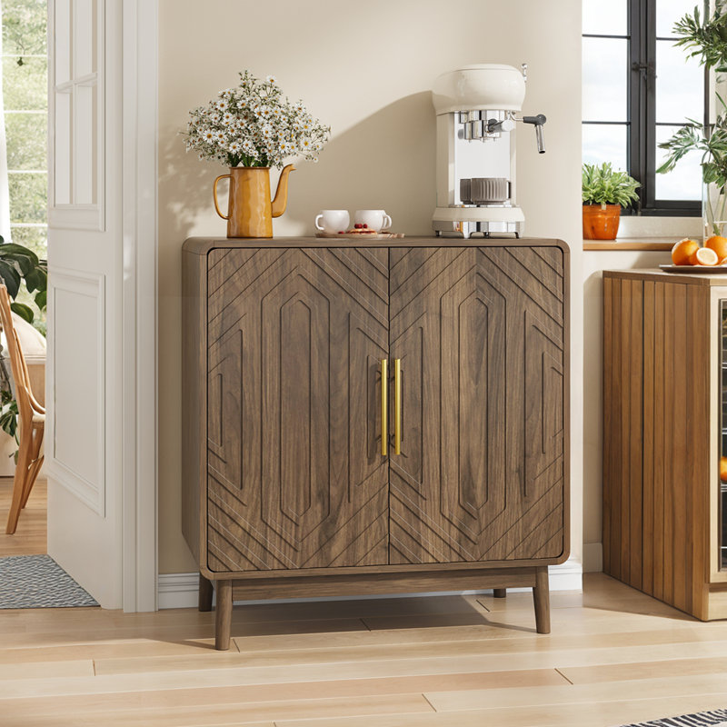 Carved 2 Door Sideboard