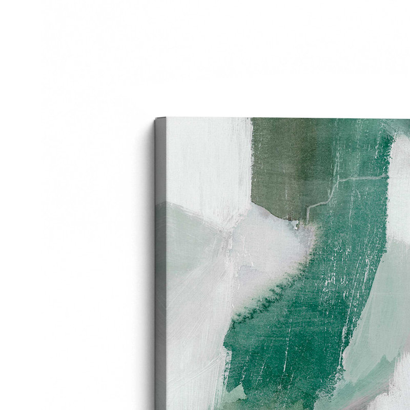 Toile tendue Emerald Mist II, H 12 po x l 8 po