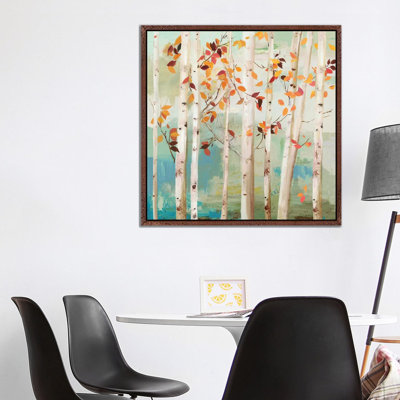 Fall Birch Trees by Allison Pearce - Painting on Canvas