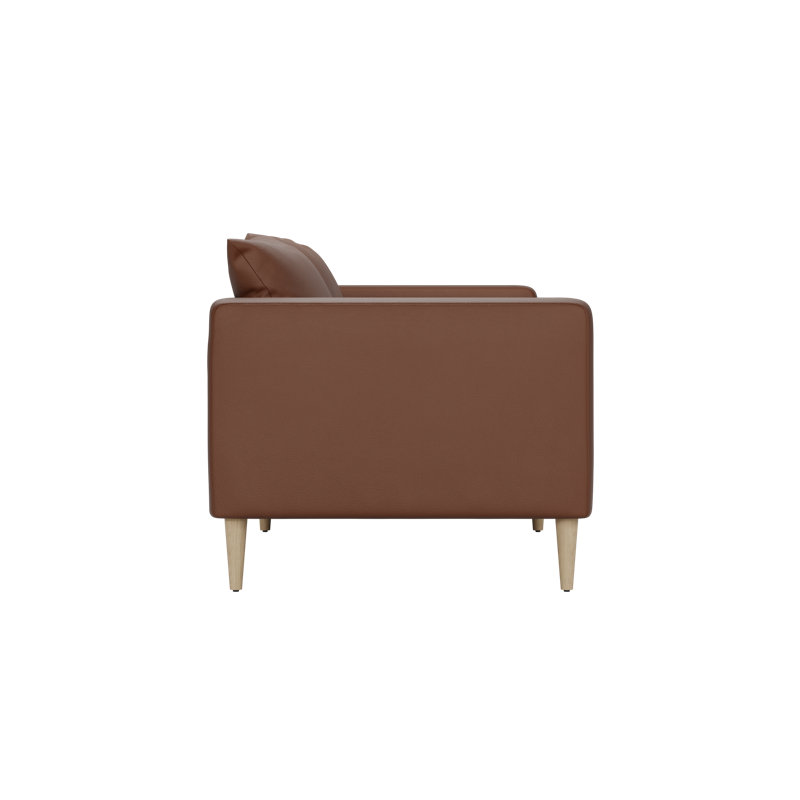 Essential Sofa, Terra Cactus Leather / Natural, Natural