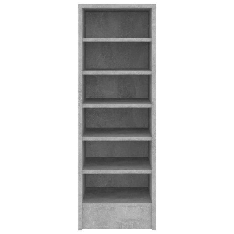 Shoe Cabinet 31.5x35x90 cm Engineered Wood, Concrete Grey