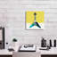 «Garage Band III Paint» par Mike Schick, art mural épique sur toile, 12 po x 12 po-487576046
