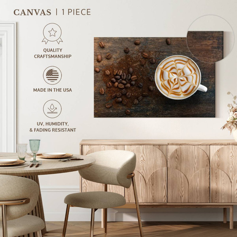 Café au lait Yarlin, H 34 po x l 51 po