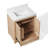 Alburtis 30" Single Bathroom Vanity Set with 2"Ceramic Basin Sink