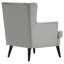 Fauteuil d'appoint Elle Decor Celeste 81 cm de large en velours capitonné, fauteuil à oreilles avec dossier capitonné, accoudoirs hauts et design vintage classique-35510111