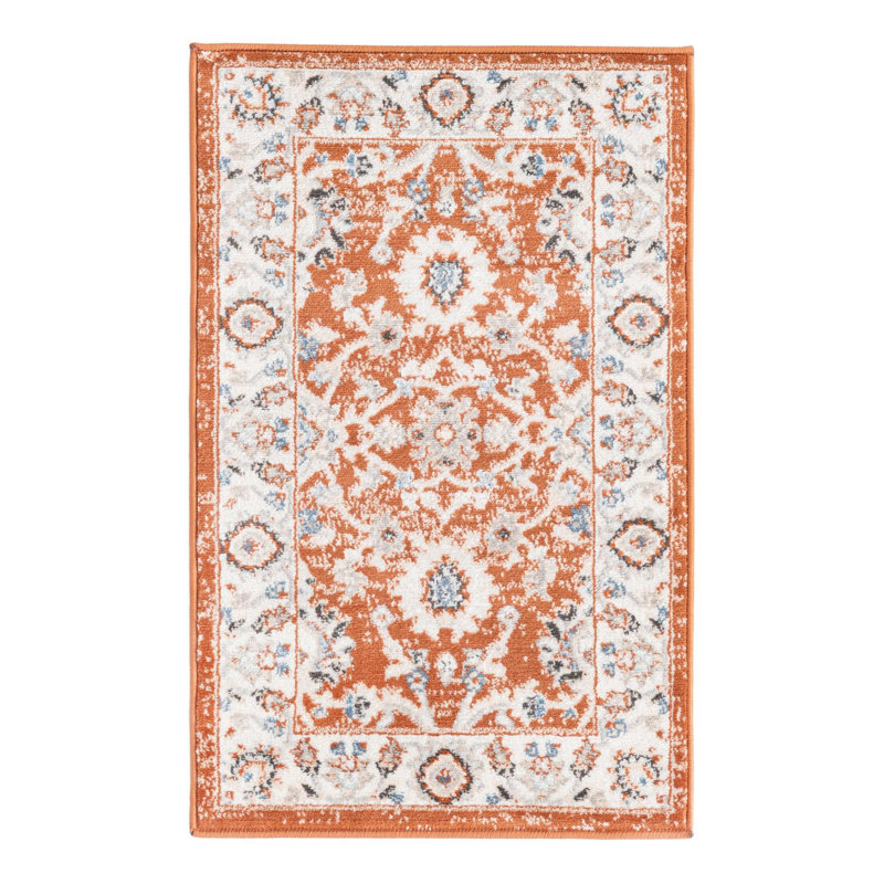 Kyte Floral Indoor Rug, Rectangle 2' x 3'
