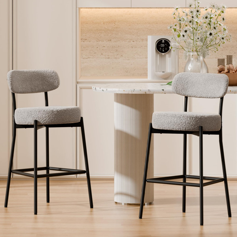 Arro Modern Bar Stools , Grey
