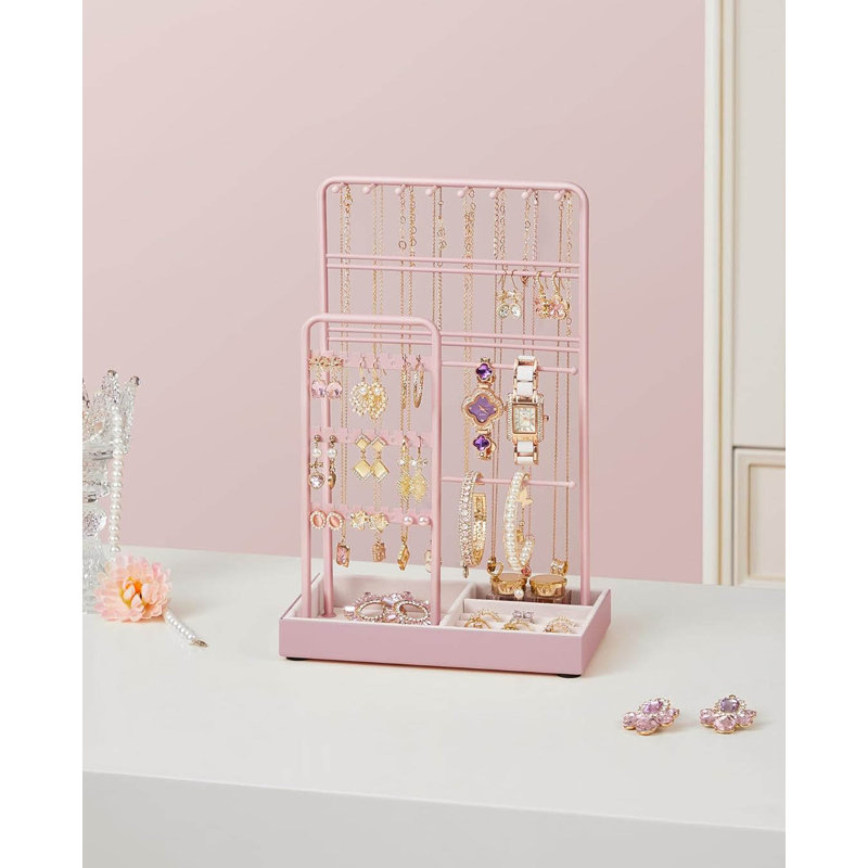 Jewellery Stand +, Jelly Pink
