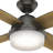 Dempsey 44" 4 - Blade Standard Ceiling Fan with Lights and Remote-56213875