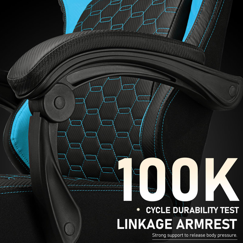 Video Game Chair With Pocket Spring Cushion,gamer Chairs For Adults,video Game Chair Wth Footrest,racing Style Computer Gamer Chair With Headrest And Lumbar Support