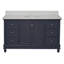 Ensemble de meuble-lavabo simple 60 po Ferdinand-348640570-348640546